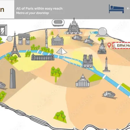 Eiffel Horizon - Grand Espace Familial Au Pied Du Metro منزل للإقامة *
