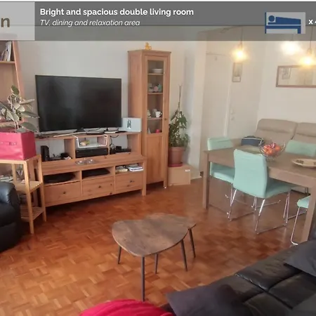 منزل للإقامة Eiffel Horizon - Grand Espace Familial Au Pied Du Metro باريس